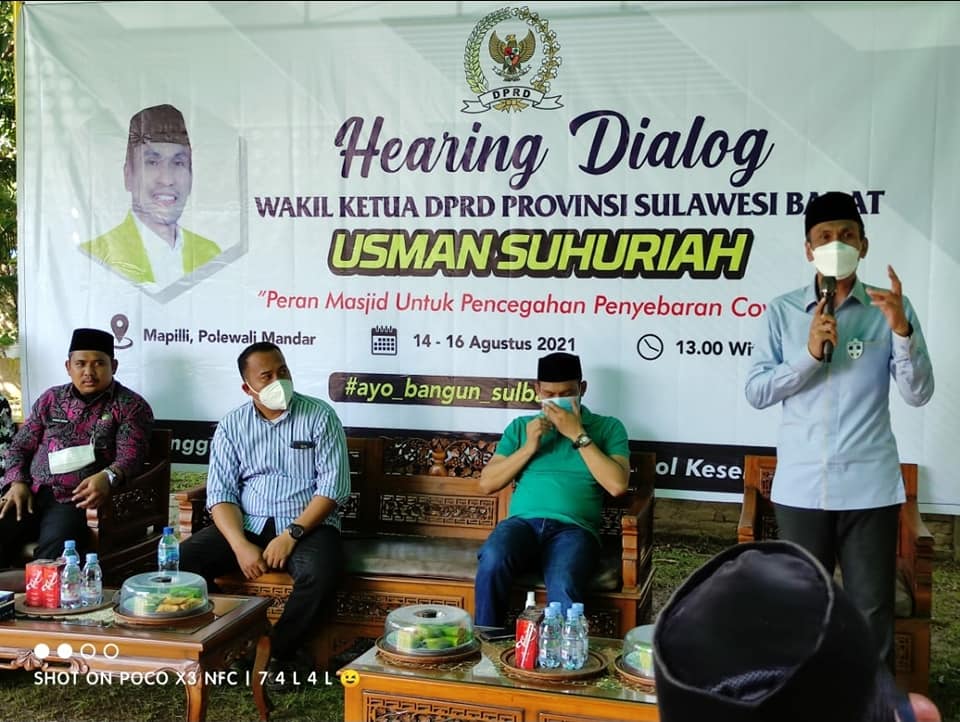 Usman Suhuriah Gelar Hearing Dialog dan Penyerahan Hibah Rumah Ibadah di Enam Kecamatan di Polman